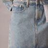 Denim Logo Mini Etek Denim Logo Mini Etek