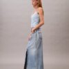 Denim Maxi Etek Denim Maxi Etek