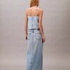 Denim Maxi Etek Denim Maxi Etek