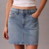 Denim Mini Etek Denim Mini Etek