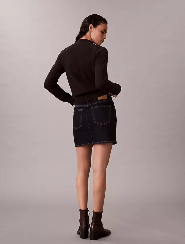 Denim Mini Etek Denim Mini Etek