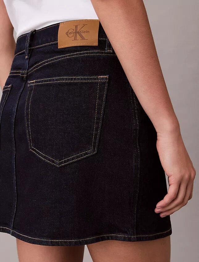 Denim Mini Etek Denim Mini Etek