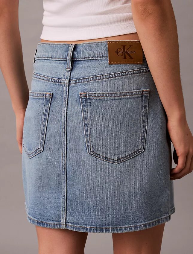 Denim Mini Etek Denim Mini Etek