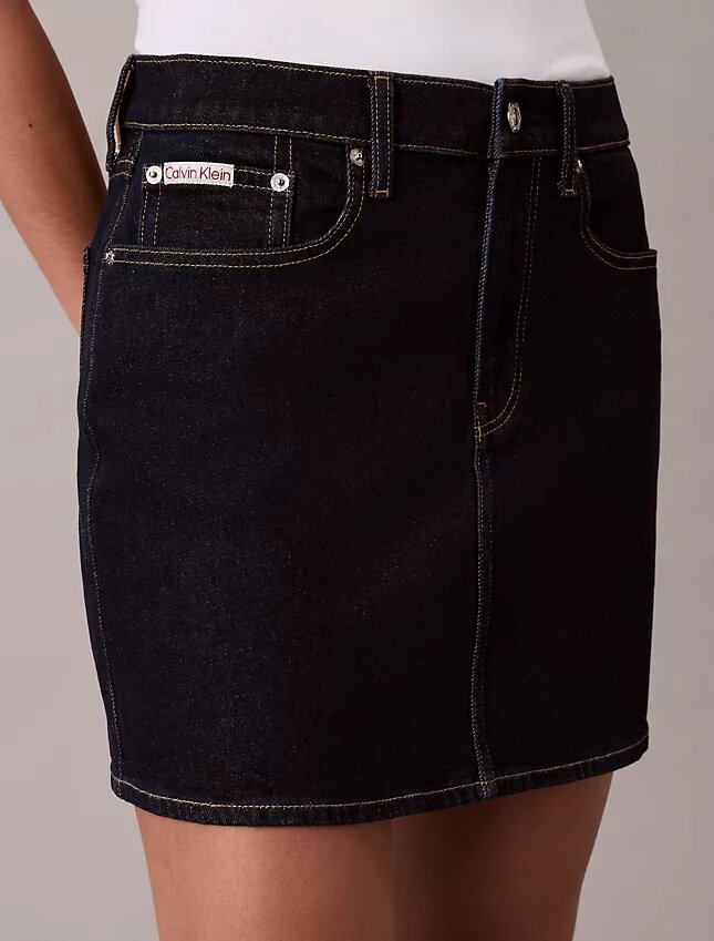 Denim Mini Etek Denim Mini Etek