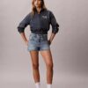 Denim Mini Şort