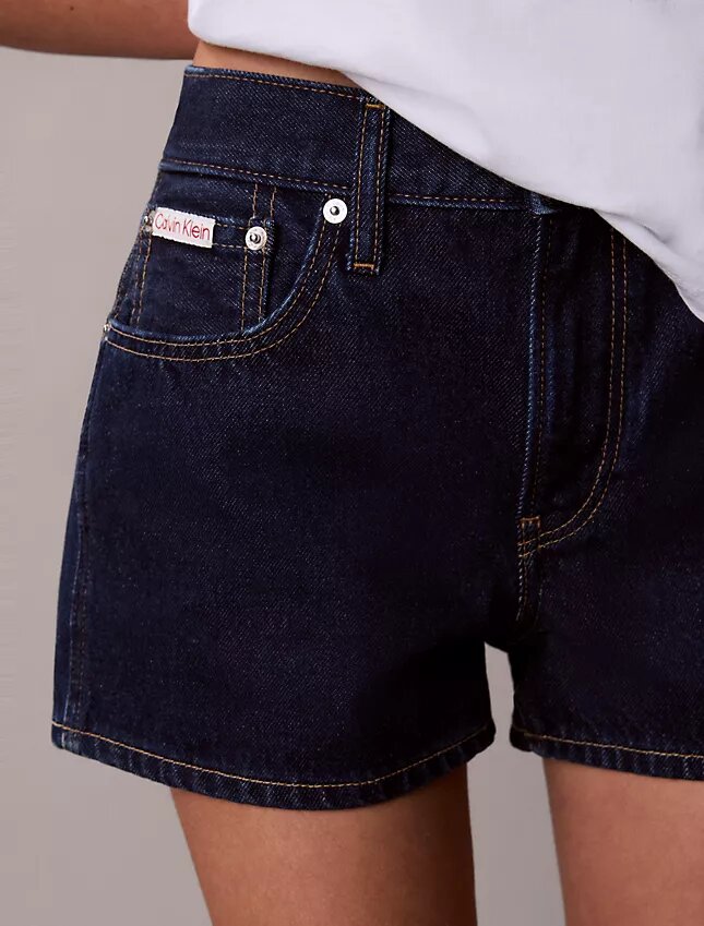 Denim Mini Şort Denim Mini Şort