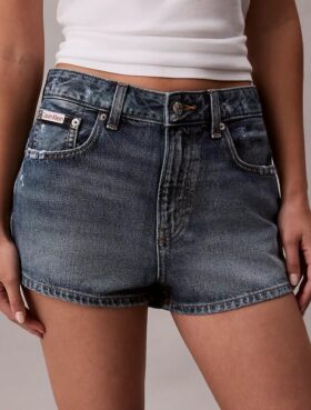 Denim Mini Şort