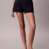 Denim Mini Şort Denim Mini Şort