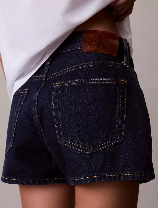Denim Mini Şort Denim Mini Şort