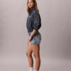 Denim Mini Şort