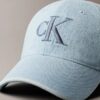 Denim Monogram Şapka