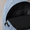 Denim Monogram Logolu Sırt Çantası Denim Monogram Logolu Sırt Çantası