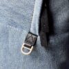 Denim Monogram Logolu Sırt Çantası Denim Monogram Logolu Sırt Çantası