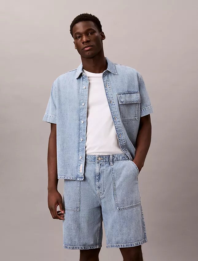 Denim İş Şortu Denim İş Şortu