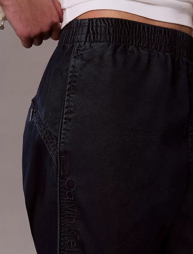 Denim Paraşüt Pantolon Denim Paraşüt Pantolon