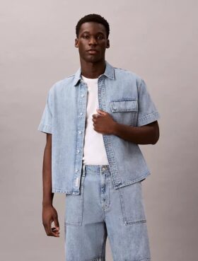 Denim Utility Shirt