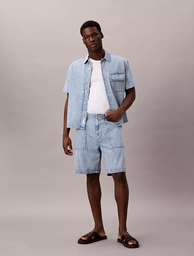 Denim Utility Shirt Denim Utility Shirt