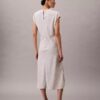 Desenli Midi Sheath Elbise Desenli Midi Sheath Elbise