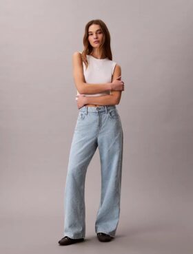 Düşük Bel Bol Kesim Jean