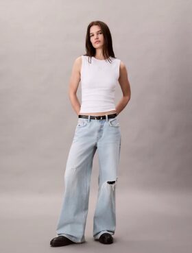 Düşük Bel Bol Kesim Jean