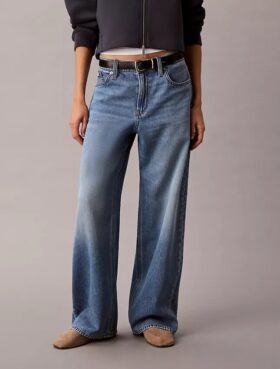 Düşük Bel Bol Kesim Jean