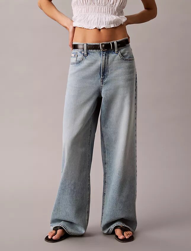 Düşük Bel Bol Kesim Jean Düşük Bel Bol Kesim Jean