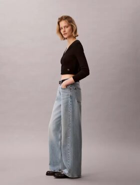 Düşük Bel Bol Kesim Jean
