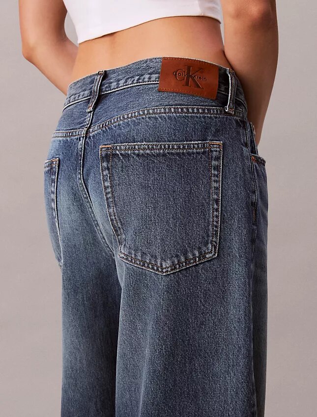Düşük Bel Bol Kesim Jean Düşük Bel Bol Kesim Jean