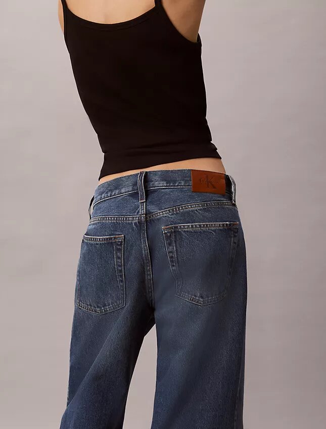 Düşük Bel Bol Kesim Jean Düşük Bel Bol Kesim Jean