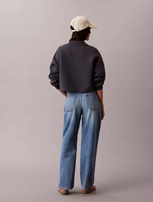 Düşük Bel Bol Kesim Jean Düşük Bel Bol Kesim Jean