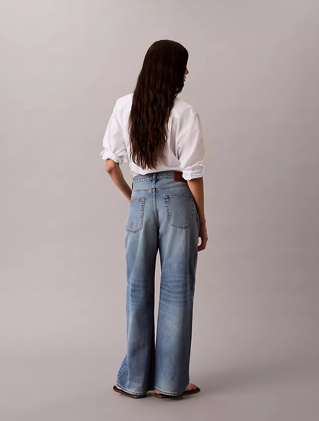 Düşük Bel Bol Kesim Jean Düşük Bel Bol Kesim Jean