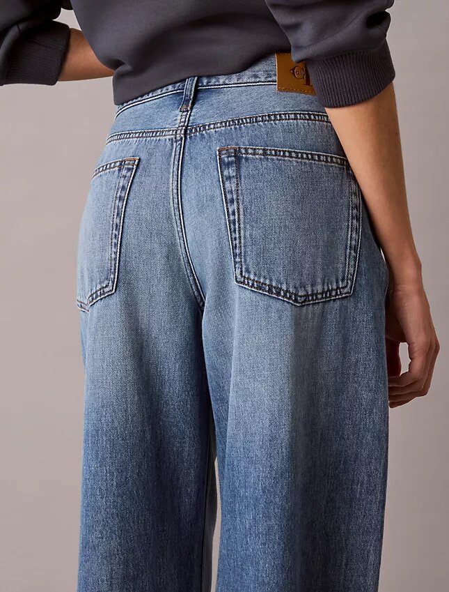 Düşük Bel Bol Kesim Jean Düşük Bel Bol Kesim Jean