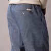 Düz Kesim Chambray Çekip Giyilen Pantolon Düz Kesim Chambray Çekip Giyilen Pantolon
