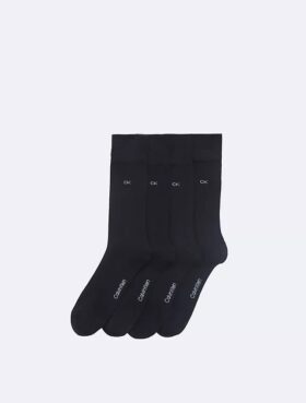 Düz Örme Logo 4’lü Paket Elbiseler İçin Çoraplar
