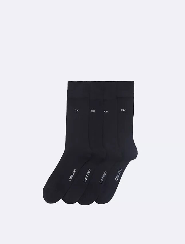 Düz Örme Logo 4’lü Paket Elbiseler İçin Çoraplar Düz Örme Logo 4’lü Paket Elbiseler İçin Çoraplar