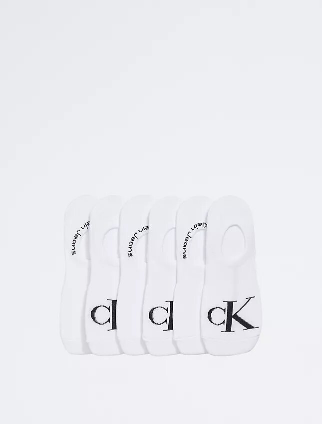 Düz Örme Monogram 6’lı Paket Çoraplar Düz Örme Monogram 6’lı Paket Çoraplar