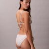 Düz Yan Bağcıklı Swim Bikini Alt Giyim