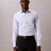 Çelik Rengi Düz Slim Fit Düğmeli Gömlek Çelik Rengi Düz Slim Fit Düğmeli Gömlek