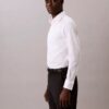 Çelik Rengi Düz Slim Fit Düğmeli Gömlek Çelik Rengi Düz Slim Fit Düğmeli Gömlek