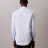 Çelik Rengi Düz Slim Fit Düğmeli Gömlek Çelik Rengi Düz Slim Fit Düğmeli Gömlek