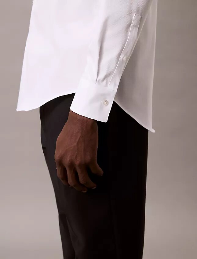 Çelik Rengi Düz Slim Fit Düğmeli Gömlek Çelik Rengi Düz Slim Fit Düğmeli Gömlek