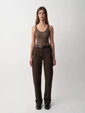 Ella Nervürlü Tank Top