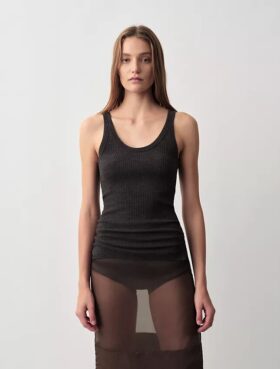 Ella Nervürlü Tank Top