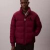 Şenil Monogramlı Puffer Ceket Şenil Monogramlı Puffer Ceket