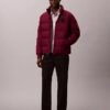 Şenil Monogramlı Puffer Ceket Şenil Monogramlı Puffer Ceket