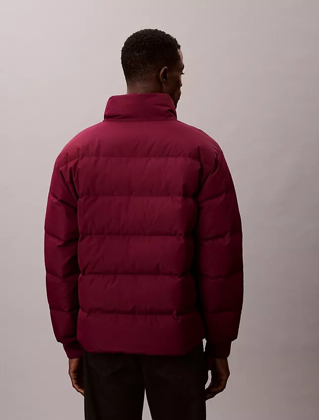 Şenil Monogramlı Puffer Ceket Şenil Monogramlı Puffer Ceket