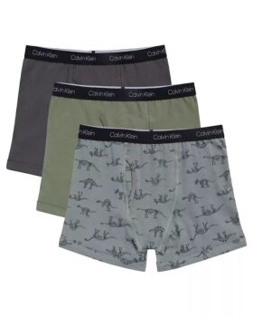 Erkek Çocuk Cotton Stretch 3’lü Boxer Brief Seti