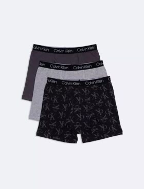 Erkek Çocuk Cotton Stretch 3’lü Boxer Brief Seti