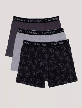 Erkek Çocuk Cotton Stretch 3’lü Boxer Brief Seti