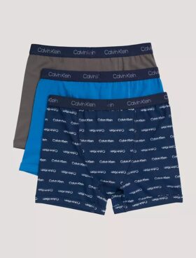 Erkek Çocuk Cotton Stretch 3’lü Boxer Brief Seti